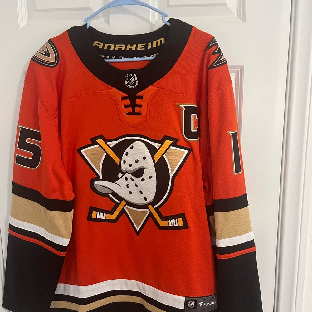 Anaheim Ducks Orange Getzlaf Hockey Jersey